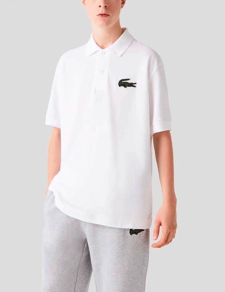 T-shirt LACOSTE ph3922 polo blanc